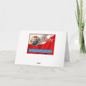 Wesolych Swiat - Vrolijke Kerstkaart Feestdagen Kaart (Achterkant)