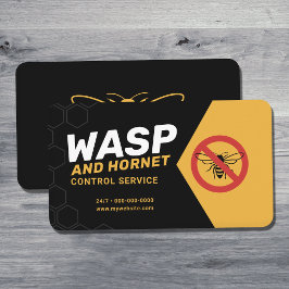 Wesp- en hoornaarbestrijding - Geel en zwart Visitekaartje