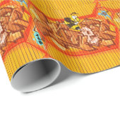 Wesp Graffiti Muur Cadeaupapier (Rol Hoek)