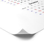 Wesp Kalender 2021 Poster - zondag begint (Hoek)