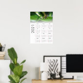 Wesp Kalender 2021 Poster - zondag start (Thuiskantoor)