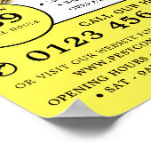 Wesp, ongediertebestrijding Adverteren Poster (Hoek)