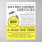 Wesp, ongediertebestrijding Adverteren Poster (Voorkant)