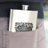 Wespe Flask Flacon (Voorbeeld)