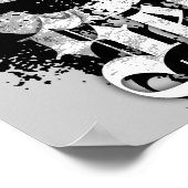 Wespe-Poster Poster (Hoek)