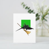 Wess Witch Melted Briefkaart (Staand voorkant)