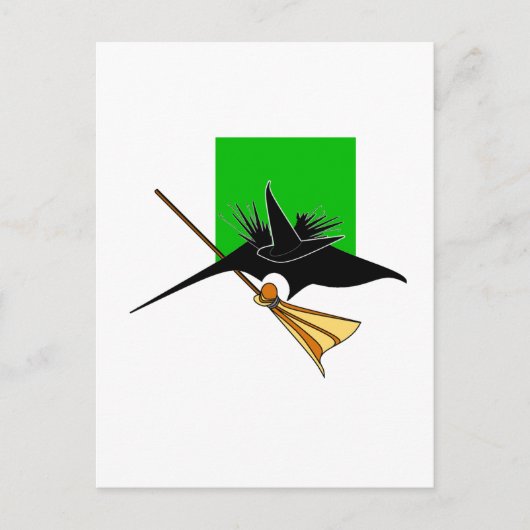 Wess Witch Melted Briefkaart (Voorkant)