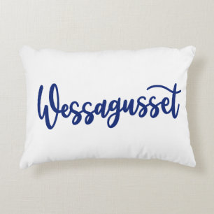 Wessagusset sierlijke scripts kussen