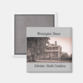 Wessington House, Edenton, North Carolina Magneet (Voorkant / Achterkant)
