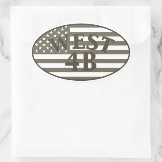 West 4B Sticker (Tas)