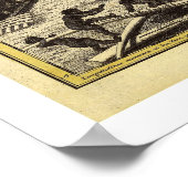 West Africa Map 1743 Poster (Hoek)