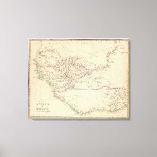 West-Afrika I Canvas Afdruk (Voorkant)