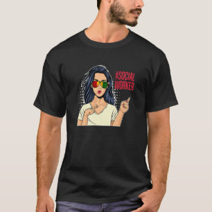 West-Afrika Ik ben een sociaal werker 2 T-shirt