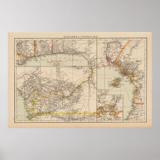 West-Afrika Poster (Voorkant)