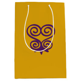 West-Afrikaans Adinkra-symbool (Sankofa) Medium Cadeauzakje