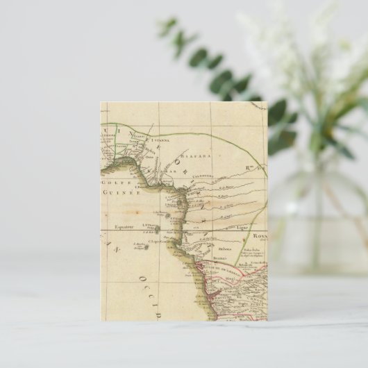 West-Afrikaanse kaart (Staand voorkant)