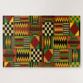 West-Afrikaanse Royal Kente Cloth Puzzle-ontwerp Legpuzzel (Horizontaal)