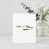 West Allis Revolutie in de shirten Briefkaart (Staand voorkant)