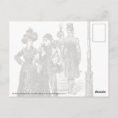 West and East Ends of London Briefkaart (Achterkant)