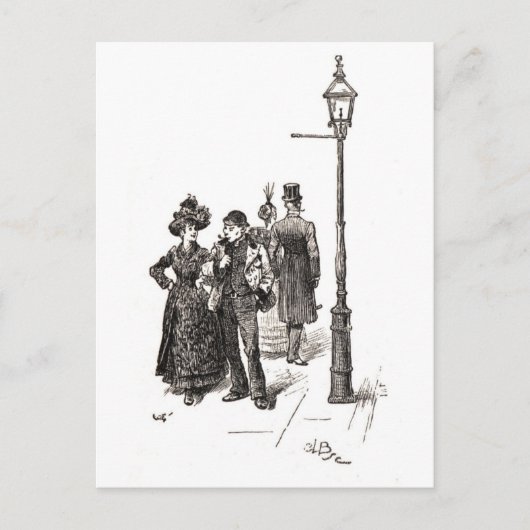 West and East Ends of London Briefkaart (Voorkant)