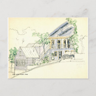 West-Austin, Austin, Texas Briefkaart