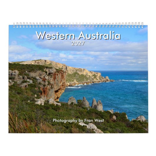 West-Australië 2027 Agenda Kalender (Hoes)