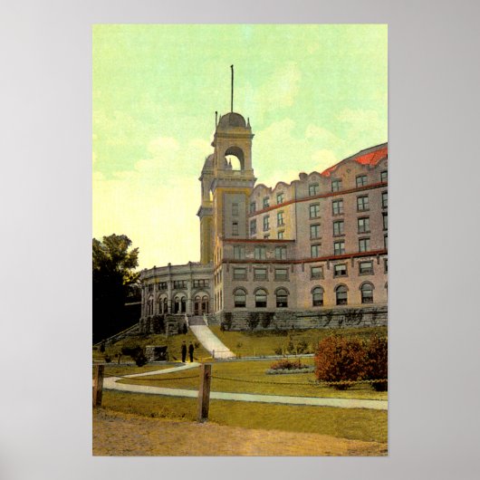 West Baden, Indiana West Baden Springs Resort Poster (Voorkant)