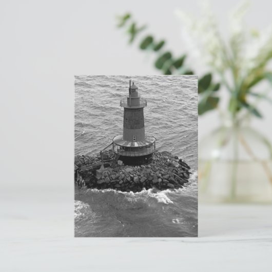 West Bank Lighthouse Briefkaart (Staand voorkant)