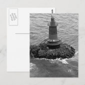 West Bank Lighthouse Briefkaart (Voorkant / Achterkant)