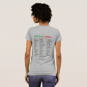 West Bank Villages and Cities Adult T-Shirt (Achterkant volledig)