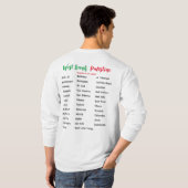 West Bank Villages and Cities Long Sleeve T-Shirt (Achterkant volledig)