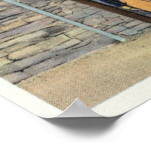 West Barracks, Ethan Allen Stairway Scene Poster (Hoek)