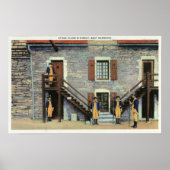 West Barracks, Ethan Allen Stairway Scene Poster (Voorkant)