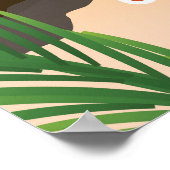 West Bay Beach, Roatán Honduras reisposter Poster (Hoek)