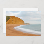 West Bay, Dorset-kaart (Voorkant / Achterkant)