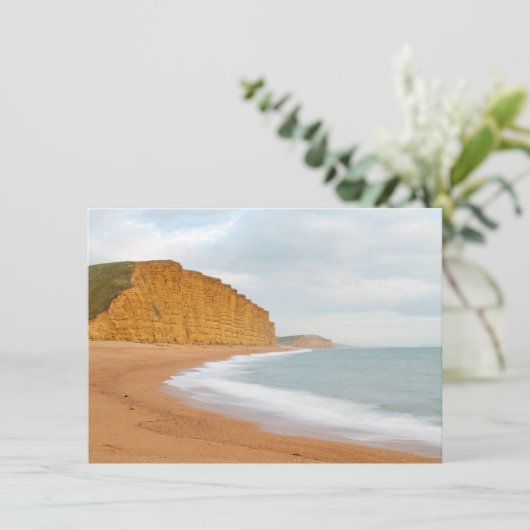 West Bay, Dorset-kaart (Staand voorkant)