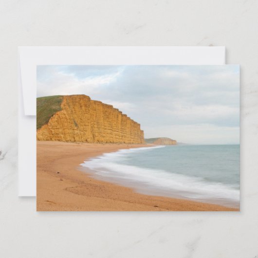 West Bay, Dorset-kaart (Voorkant)