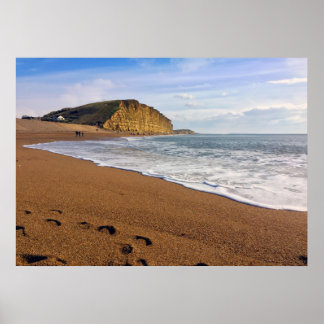 West-Bay in Dorset Poster