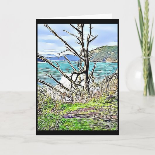 West Beach Whidbey Island Notecard Notitiekaartje (Voorkant)