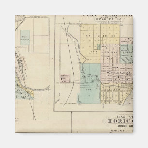 West Bend, Port Washington, Hartford en Horicon Magneet