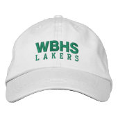 West Bloomfield High School Baseball Hat Geborduurde Pet (Voorkant)