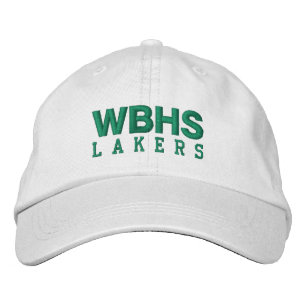 West Bloomfield High School Baseball Hat Geborduurde Pet
