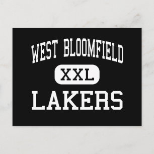 West-Bloomfield - Lakers - High-West-Bloomfield Briefkaart