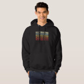 West Bradford Pennsylvania West Bradford PA Retro  Hoodie (Voorkant volledig)