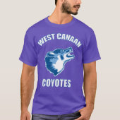 West Canaan Coyotes retro T-shirt (Voorkant)