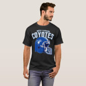 West Canaan Coyotes Varsity Blues T-shirt (Voorkant volledig)