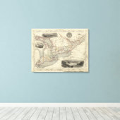 West-Canada Canvas Afdruk (Insitu (Houten vloer))