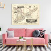 West-Canada Canvas Afdruk (Insitu (Woonkamer))