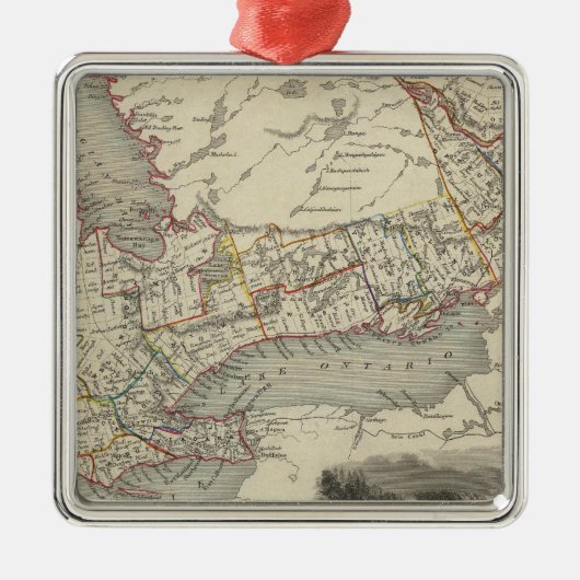 West-Canada Metalen Ornament (Voorkant)