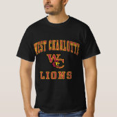 West Charlotte High School Leeuwen T-shirt (Voorkant)
